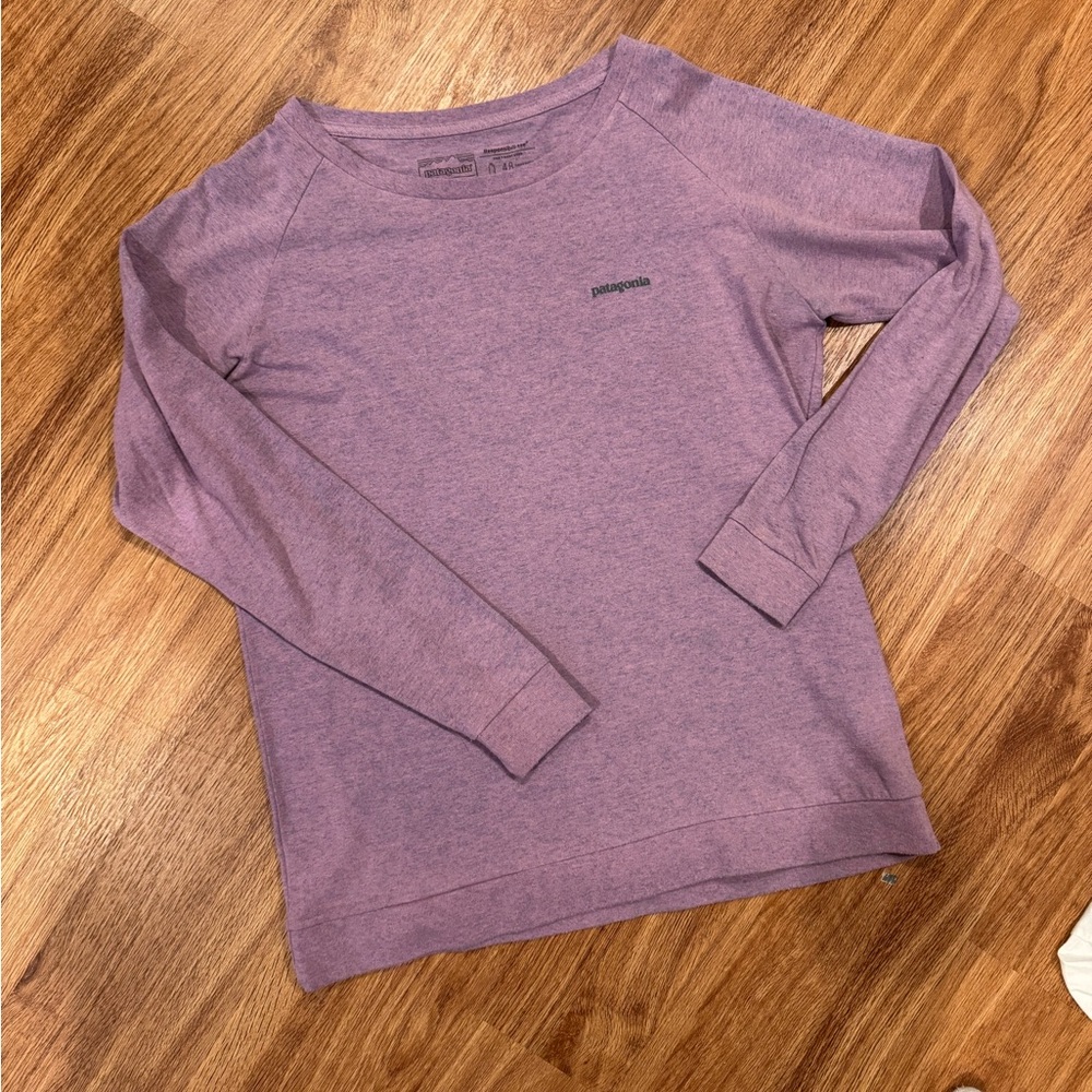 Patagonia Lavender Long Sleeve Top